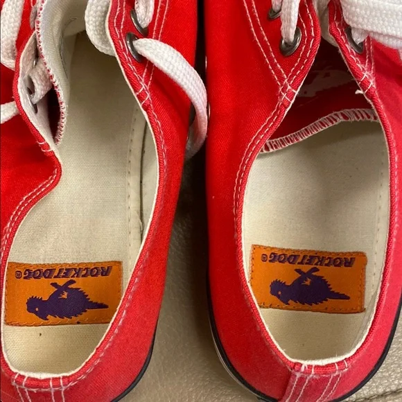 Rocket Dog Red Canvas Sneakers- Size 8.5 - - Picture 9 of 9